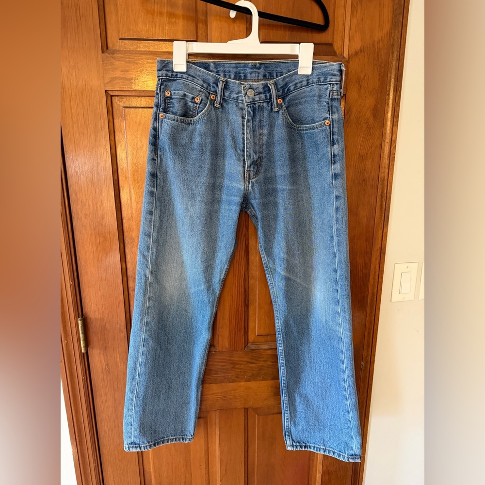 Levi's Men's Straight Blue Jeans